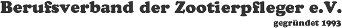 Logo - Bundesverband der Zootierpfleger e.V.